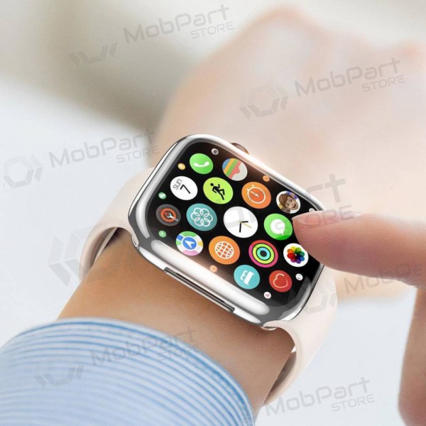 Apple Watch 49mm LCD aizsargstikls / maciņš - Dux Ducis Samo (sudraba)