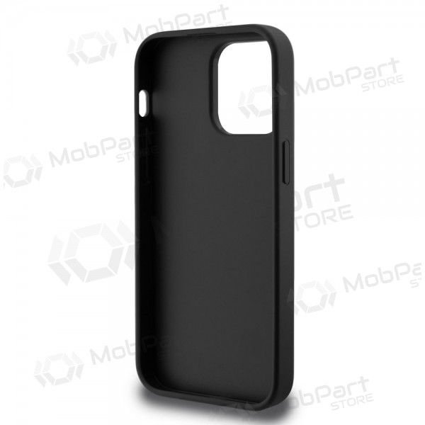Apple iPhone 14 Pro Max maciņš - Guess PU 4G Metal Logo (pelēks)