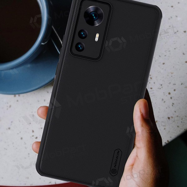 Xiaomi Redmi Note 12 / Note 12 4G vāciņš „Nillkin Frosted Shield“  (melns)