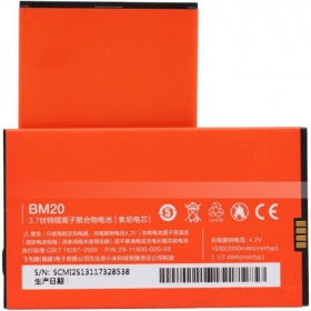 Xiaomi Mi 2 / Mi 2S / M2S (BM20) baterija / akumulators (2000mAh)