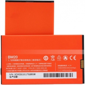 Xiaomi Mi 2 / Mi 2S / M2S (BM20) baterija / akumulators (2000mAh)