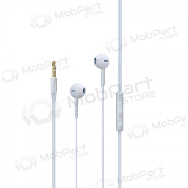 Brīvroku aprīkojums Devia Pure Sound 3,5mm (balta)