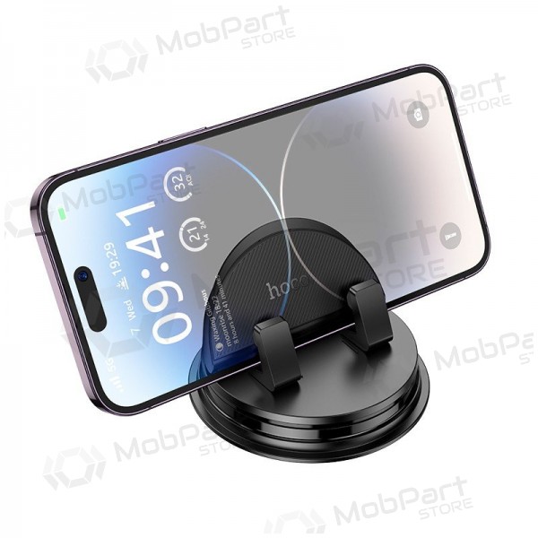 Tālruņa turētājs automobiļiem Hoco H55 (dashboard) melns