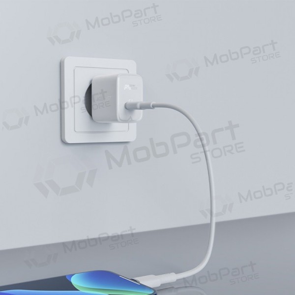 Lādētājs buitinis Acefast A1 PD20W USB-C balts