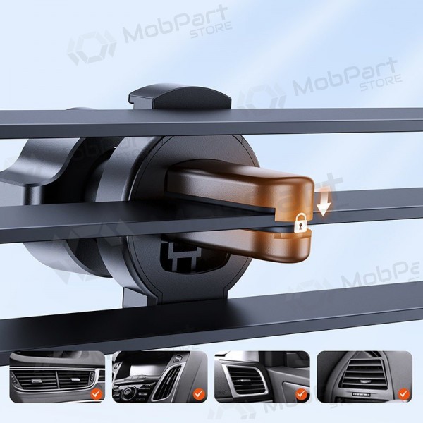 Tālruņa turētājs automobiļiem Joyroom JR-ZS283 (air vent) melns