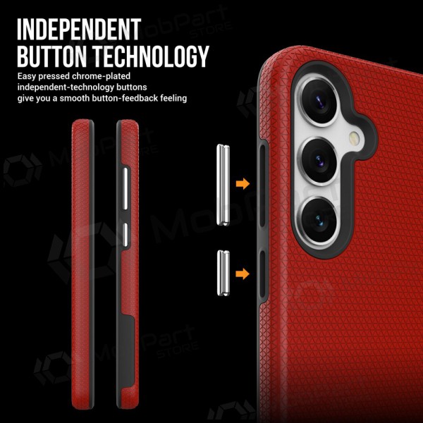 Maciņš / vāciņš Perfectionists Triangle Case Samsung G991 S21 5G sarkans Maciņš / vāciņš Perfectionists Triangle Case Samsung G991 S21 5G sarkans