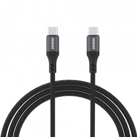 USB-C kabelis Dudao L3CC USB-C uz USB-C 1.2 m 60 W melns