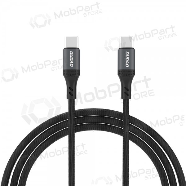 USB-C kabelis Dudao L3CC USB-C uz USB-C 1.2 m 60 W melns