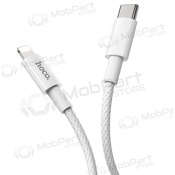 Lightning kabelis Hoco X56 USB-C uz Lightning 1 m PD balts