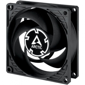 Korpusa ventilators ARCTIC P8 MAX, 4-pin, 80mm, melns