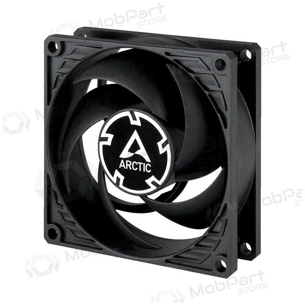 Korpusa ventilators ARCTIC P8 MAX, 4-pin, 80mm, melns