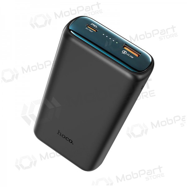 Ārējā baterija Power Bank Hoco Q1A Type-C PD 20W+Quick Charge 3.0 (3.0A) 20000mAh melns