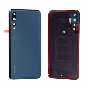Huawei P20 Pro aizmugurējais baterijas vāciņš (zils) (lietots grade B, oriģināls)