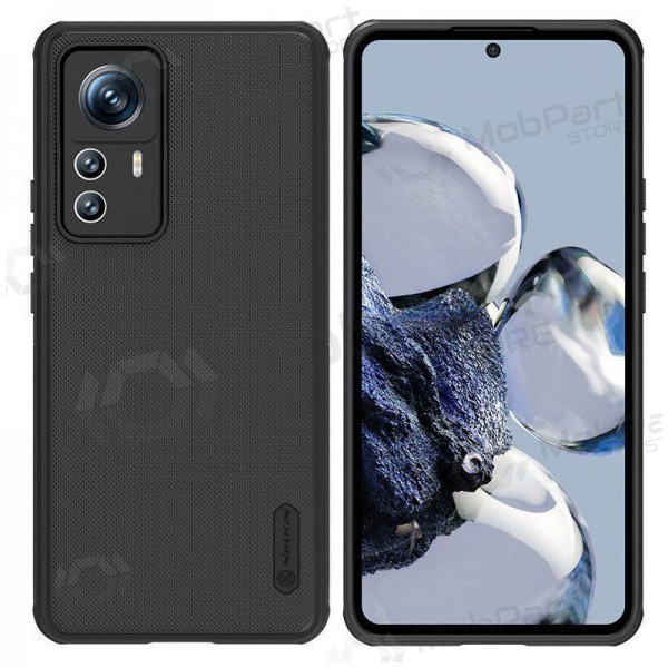 Xiaomi Redmi Note 12 / Note 12 4G vāciņš „Nillkin Frosted Shield“  (melns)