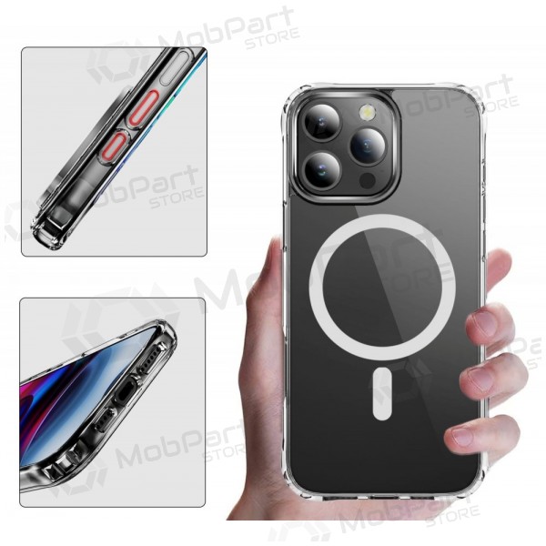 Samsung Galaxy S25 Ultra maciņš - Perfectionists Clear Mag Case (caurspīdīgs)