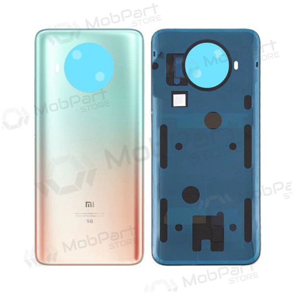 Xiaomi Mi 10T Lite aizmugurējais baterijas vāciņš (rozā / zelta)