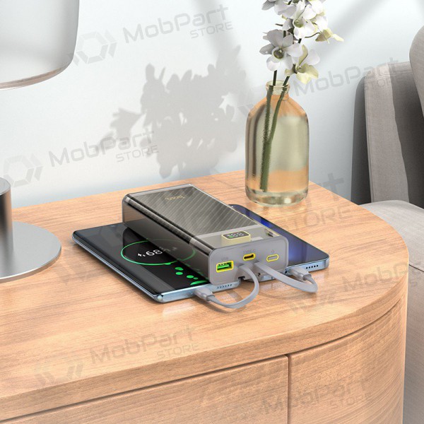 Ārējā baterija Power Bank Hoco J104A Discovery Edition 22.5W 20000mAh pelēka