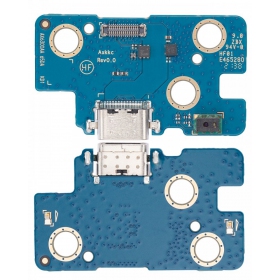 Samsung X200 / X205 Galaxy TAB A8 2021 uzlādes ligzda un mikrofona šleife (service pack) (oriģināls)