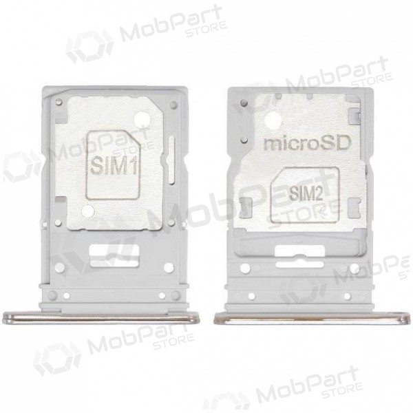 Samsung A536 Galaxy A53 5G SIM kartes turētājs (balts) (service pack) (oriģināls) Samsung A536 Galaxy A53 5G SIM kartes turētājs (balts) (service pack) (oriģināls)