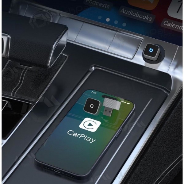 Bezvadu CarPlay / Android Auto adapteris Ottocast Mini Cube CP88-T2 melns