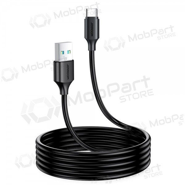 USB kabelis Joyroom S-UC027A9 USB to Type-C 3A 2.0m melns