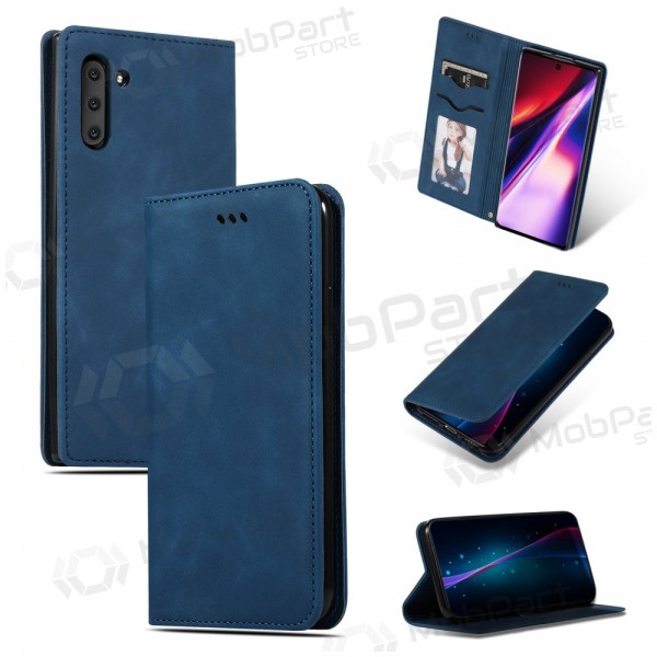 Samsung Galaxy A27 maciņš - Business Style - tumši zils