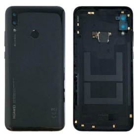 Huawei P Smart 2019 aizmugurējais baterijas vāciņš (melns) (lietots grade C, oriģināls)