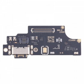 Xiaomi Redmi Note 13 Pro 4G uzlādes ligzda un mikrofona šleife (service pack) (oriģināls)