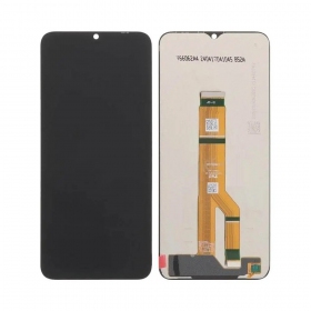 Ekranas Huawei Honor X6b su lietimui jautriu stikliuku Black ORG