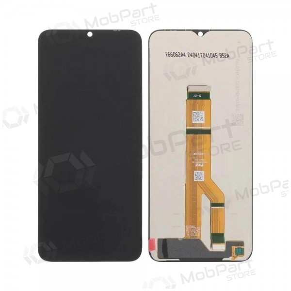 Ekranas Huawei Honor X6b su lietimui jautriu stikliuku Black ORG