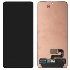 Ekranas Samsung G991 S21 5G su lietimui jautriu stikliuku (NO FRAME) oriģināls (service pack)