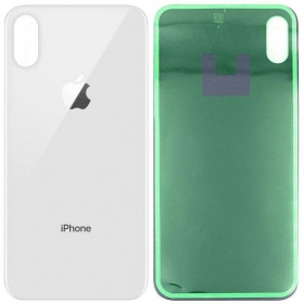 Apple iPhone XS Max aizmugurējais vāciņš (sudraba)