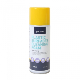 Tīrīšanas putas PLATINET paredzēts plastikiniams paviršiams (400ml)