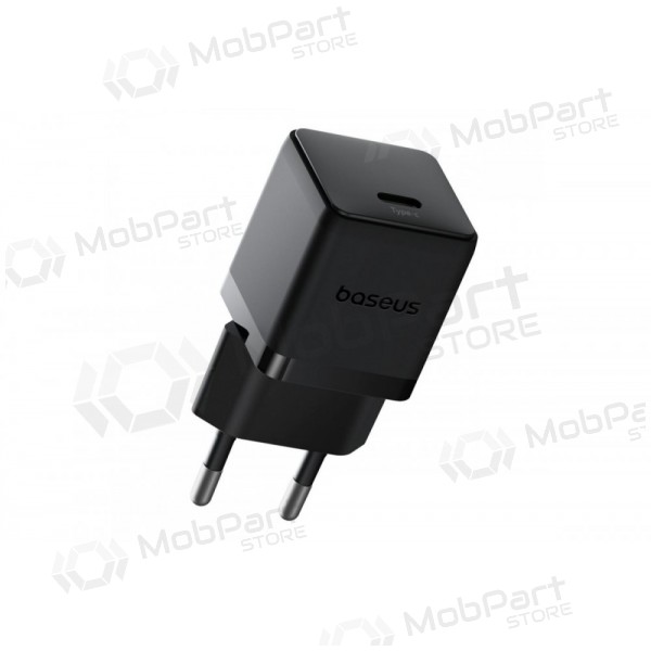 Lādētājs Baseus Palm 20W USB-C + USB-C to USB-C cable 1.0m melns P10111602113-01