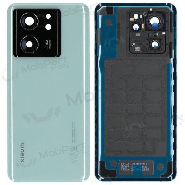 Xiaomi 13T, 13T Pro aizmugurējais vāciņš ar kameras stiklu (zaļš) (Premium)