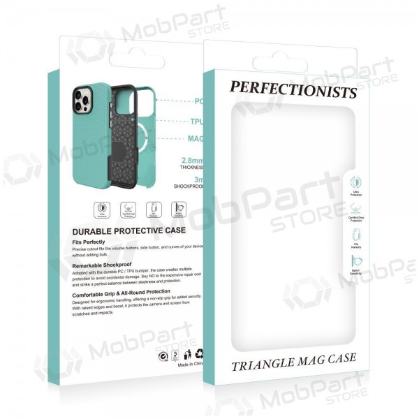 Apple iPhone 17 Pro Max, 18 Pro Max maciņš - Perfectionists (rozā zelts)