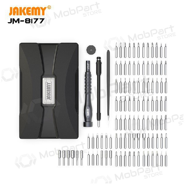 Skrūvgriezis (106 antgaliai) Jakemy JM-8177