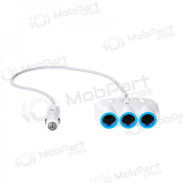 Auto lādētājs - šakotuvas Hoco C1 2xUSB 3xconnector (3.1A) Auto lādētājs - šakotuvas Hoco C1 2xUSB 3xconnector (3.1A)