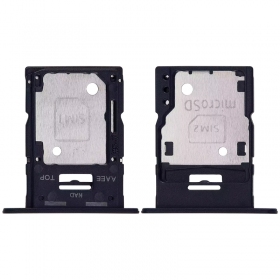 Samsung Galaxy A15 4G SIM kartes turētājs (melns) (oriģināls)