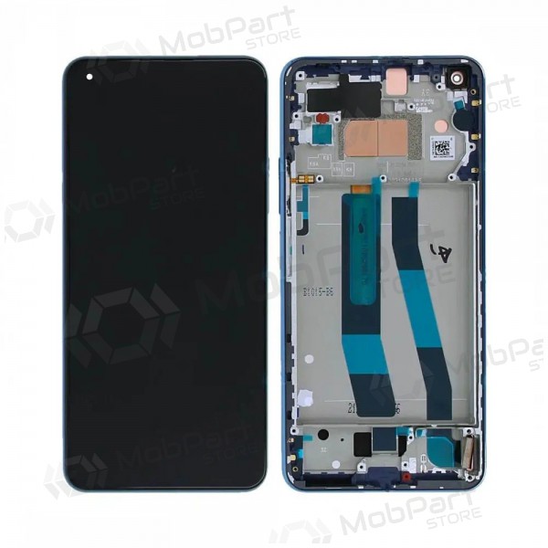 Xiaomi 11 Lite 5G NE ekrāns (zils) (ar rāmīti) (oriģināls)