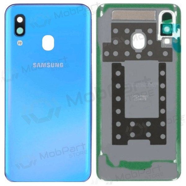Samsung Galaxy A40 (2019) aizmugurējais vāciņš (zils) (oriģināls)