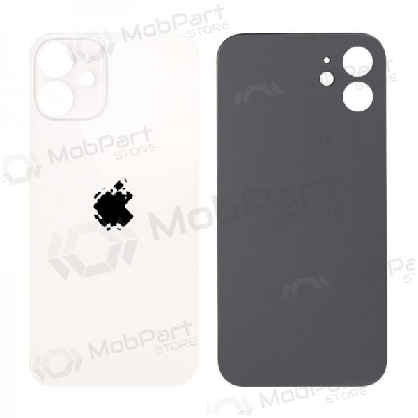 Apple iPhone 12 mini aizmugurējais vāciņš (balts)