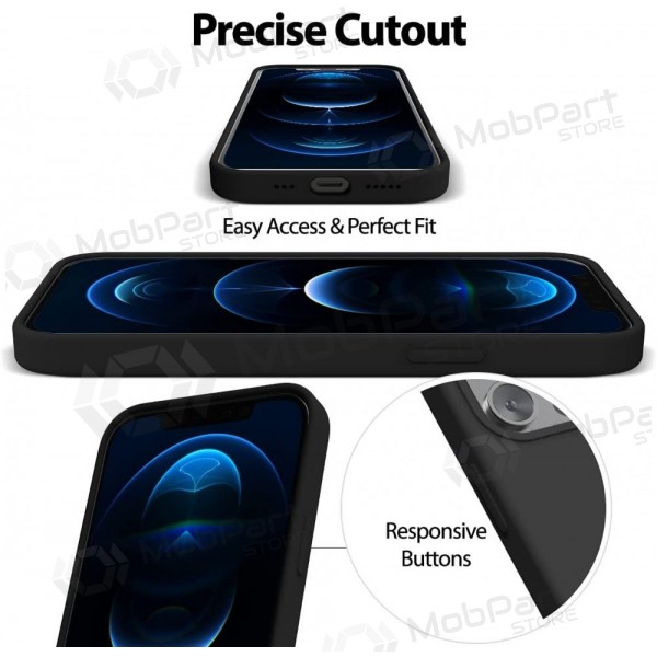 Samsung Galaxy S26 Ultra maciņš Mercury - Pure Magsafe Silicon Case (melns)