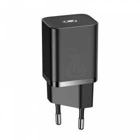 Lādētājs buitinis Baseus Super Si 20W melns CCSUP-B01
