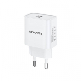 Tālruņa lādētājs Awei PD61-EU 20 W USB-C balts
