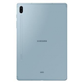Samsung T860 Galaxy Tab S6 (2019) aizmugurējais baterijas vāciņš zils (Cloud Blue) (lietots grade B, oriģināls)