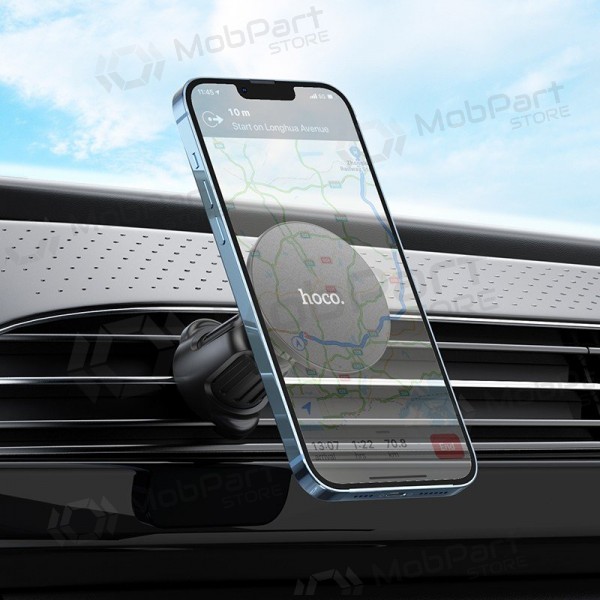 Tālruņa turētājs automobiļiem Hoco H12 (air vent) melns