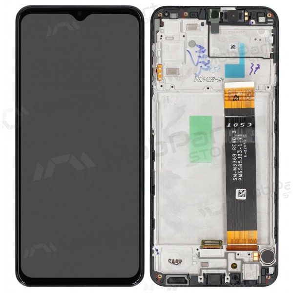 Samsung Galaxy A23 4G ekrāns (melns) (ar rāmi) (oriģināls)