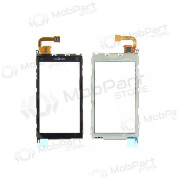 Nokia x6 pieskārienjutīgs stikliņš (ar rāmi)