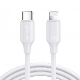 USB kabelis Joyroom S-CL020A9 Type-C to Lightning 20W 1.0m balts
